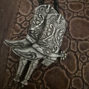 Silver Western Boot Bodero